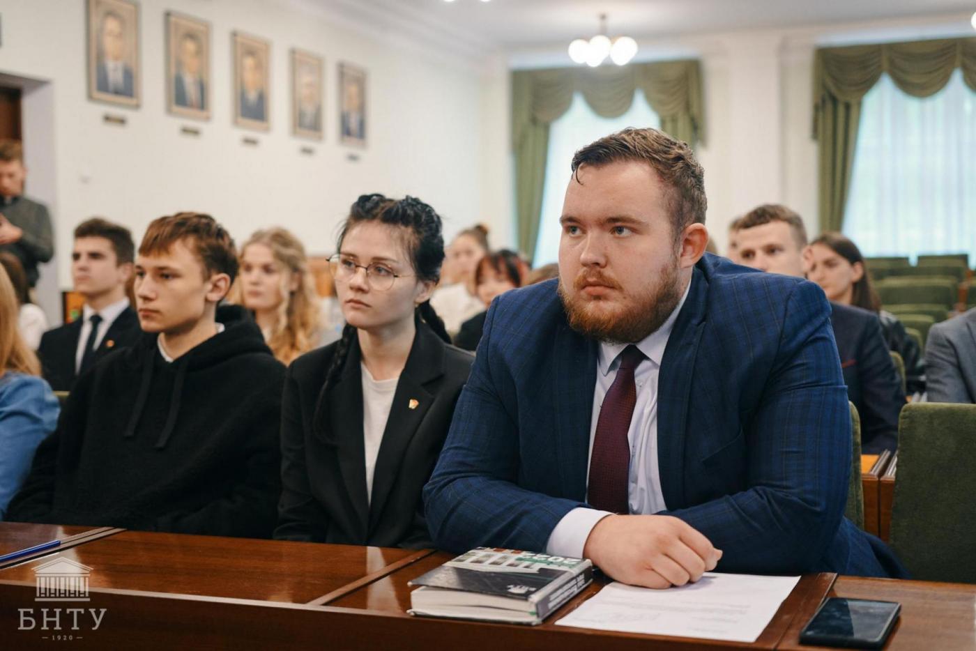 Встреча актива БРСМ БНТУ с руководством вуза